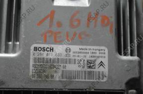 БЛОК УПРАВЛЕНИЯ 0281011633 PEUGEOT 407 1.6 HDI