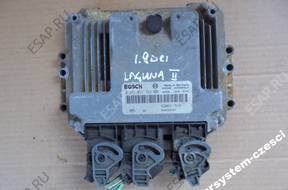 БЛОК УПРАВЛЕНИЯ 0281011723 8200311539 LAGUNA II 1.9 DCI