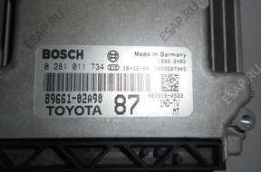 БЛОК УПРАВЛЕНИЯ 0281011734 COROLLA E12 1.4 D4D