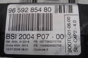 БЛОК УПРАВЛЕНИЯ 0281011804 BSI КЛЮЧ CITROEN C3 1.6HDI