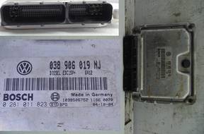 БЛОК УПРАВЛЕНИЯ 0281011823 VW POLO 9N 1.9 TDI 130 KM
