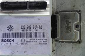 БЛОК УПРАВЛЕНИЯ 0281011823 VW POLO 9N 1.9 TDI 130 KM