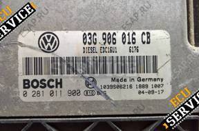 БЛОК УПРАВЛЕНИЯ 0281011900 03G906016CB PLUG&PLAY