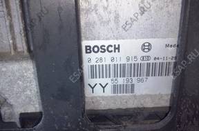 БЛОК УПРАВЛЕНИЯ 0281011915  1.9cdti 120 150 km