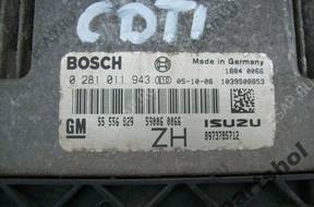 БЛОК УПРАВЛЕНИЯ   0281011943 ZH ASTRA H 1.7 CDTI