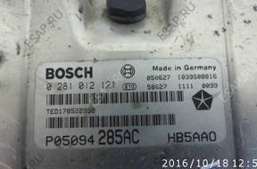 БЛОК УПРАВЛЕНИЯ 0281012121 2.8CRD CHRYSLER VOYAGER IV
