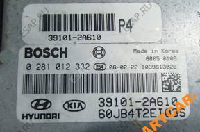 БЛОК УПРАВЛЕНИЯ 0281012332 KIA RIO HYUNDAI 1.5 CRDI 06 год, E