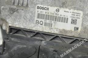 БЛОК УПРАВЛЕНИЯ 0281012548 BQ 55198921 ASTRA H ZAFIRA B