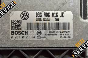 БЛОК УПРАВЛЕНИЯ 0281012614 03G906016JK PLUG&PLAY