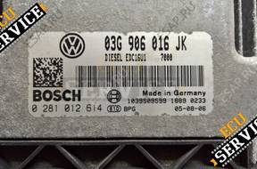 БЛОК УПРАВЛЕНИЯ 0281012614 03G906016JK