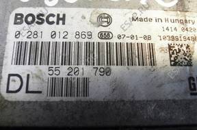 БЛОК УПРАВЛЕНИЯ   0281012869 5520179 OPEL 1.9CDTI