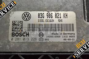 БЛОК УПРАВЛЕНИЯ 0281013226 03G906021KH PLUG&PLAY