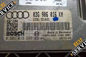 БЛОК УПРАВЛЕНИЯ 0281013293 03G906016KN