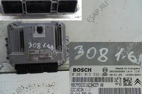 БЛОК УПРАВЛЕНИЯ 0281013332 PEUGEOT 308 1.6 HDI