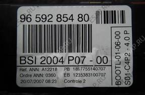 БЛОК УПРАВЛЕНИЯ 0281013868 КОМПЛЕКТ BSI CITROEN C3 I 1.6HDI