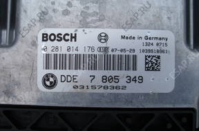 БЛОК УПРАВЛЕНИЯ 0281014176 X3 E83 LIFT 2.0D ЗАМОК ЗАЖИГАНИЯ EWS