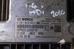 БЛОК УПРАВЛЕНИЯ 0281014444 9666432480 NEMO BIPPER 1.4 HDI
