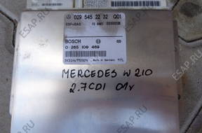 БЛОК УПРАВЛЕНИЯ 029 545 22 32 MERCEDES W 210 lift 2001 год