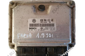 БЛОК УПРАВЛЕНИЯ 038906012AN 0281010107 VW SEAT SKODA AUDI