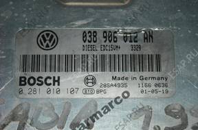 БЛОК УПРАВЛЕНИЯ 038906012AN 0281010107 VW SKODA 1.9 SDI