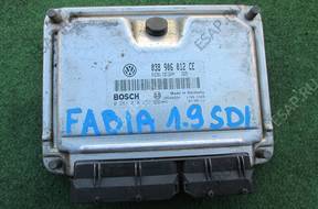 БЛОК УПРАВЛЕНИЯ   038906012CE FABIA 1.9 SDI 2001 год
