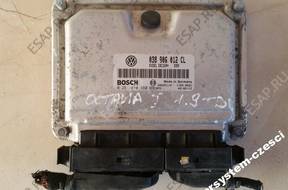 БЛОК УПРАВЛЕНИЯ 038906012CL 0281010380 VW SEAT SKODA AUDI