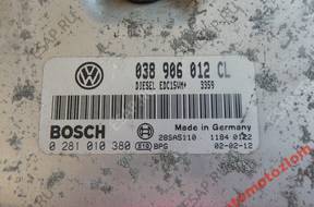 БЛОК УПРАВЛЕНИЯ   038906012CL OCTAVIA 1.9TDI