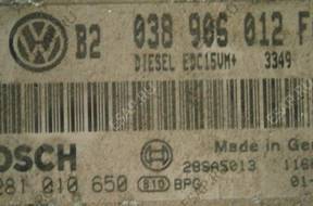 БЛОК УПРАВЛЕНИЯ   038906012FA VW GOLF IV 1.9 TDI