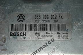 БЛОК УПРАВЛЕНИЯ   038906012FK 0281010683 1.9 TDI