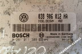 БЛОК УПРАВЛЕНИЯ 038906012HA VW SEAT SKODA AUDI 1.9 TDI