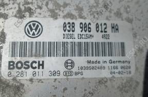 БЛОК УПРАВЛЕНИЯ   038906012HA VW