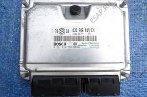 БЛОК УПРАВЛЕНИЯ 038906019EH 0281010558 VW AUDI SEAT SKODA