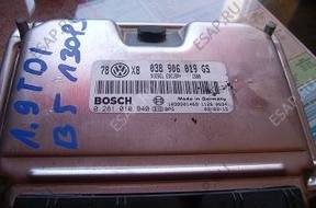БЛОК УПРАВЛЕНИЯ 038906019GS Passat B5 FL 130 KM