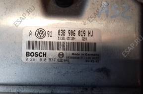 БЛОК УПРАВЛЕНИЯ   038906019HJ VW GOLF IV 1.9 ASZ