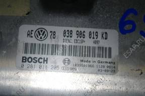 БЛОК УПРАВЛЕНИЯ 038906019KD PASSAT B5 FL 1.9 TDI