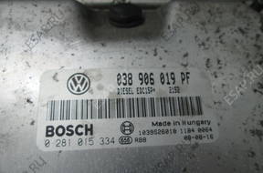 БЛОК УПРАВЛЕНИЯ   038906019PF VW