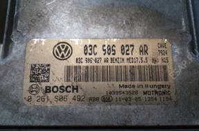 БЛОК УПРАВЛЕНИЯ   03C906027AR VW POLO