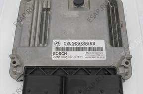 БЛОК УПРАВЛЕНИЯ 03C906056EB 0261S02380 MED17.5.5 1.6FSI