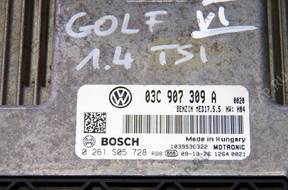 БЛОК УПРАВЛЕНИЯ   03C907309A VW GOLF VI 1.4 TSI