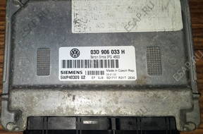 БЛОК УПРАВЛЕНИЯ   03d906033h Vw Seat Skoda 1.2