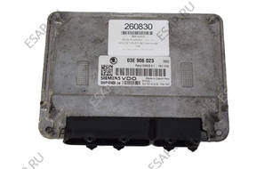 БЛОК УПРАВЛЕНИЯ 03E906023 SKODA ROOMSTER 1.2 12V 06 год, FV