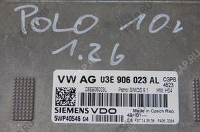 БЛОК УПРАВЛЕНИЯ   03E906023AL VW POLO V 6 год,