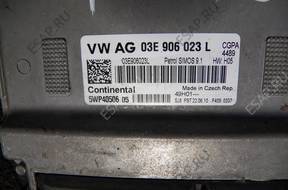 БЛОК УПРАВЛЕНИЯ   03E906023L VW POLO 1.2 2009 год,