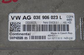 БЛОК УПРАВЛЕНИЯ 03E906023L   VW POLO V 1.2 2010 год,