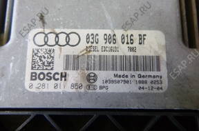 БЛОК УПРАВЛЕНИЯ 03G906016BF Audi A6 C6 04-2011 год 2.0 TDI