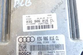 БЛОК УПРАВЛЕНИЯ   03G906016CL AUDI A4 B7 2.0 TDI