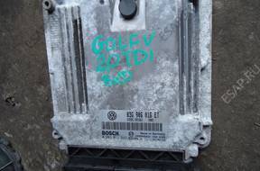 БЛОК УПРАВЛЕНИЯ 03G906016ET VW GOLF V 2,0 TDI 04 год,