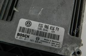 БЛОК УПРАВЛЕНИЯ   03G906016FM VW GOLF V 2.0TDI