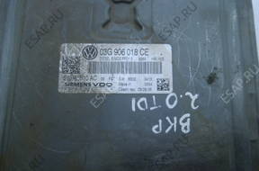 БЛОК УПРАВЛЕНИЯ 03G906018CE i CD 2,0TDI PASSAT B6 2006 год.