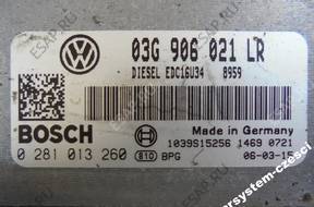 БЛОК УПРАВЛЕНИЯ   03G906021LR PASSAT B6 1.9 TDI